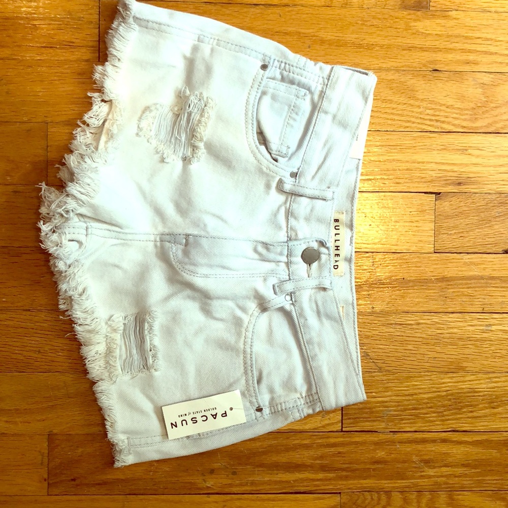Pacsun high rise denim shorts